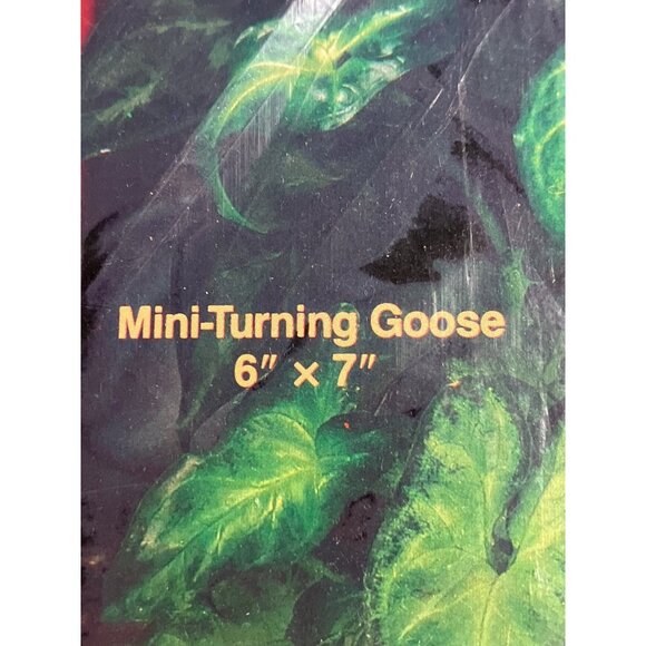 Titan Needlecraft Mini-Turning Goose Stamped Cross-Stitch Plush Animal Kit - Picture 3 of 5